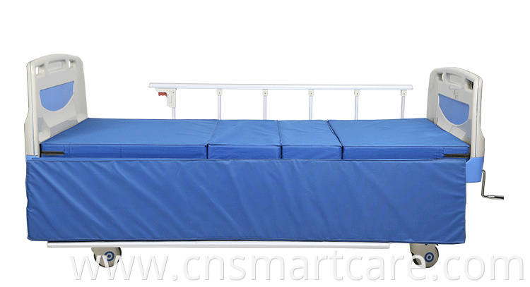 Buy Multi Function Medical Elderly Care 2 Crank Manual Hospital Bed